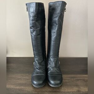Steve Madden leather zip up
Riding boots